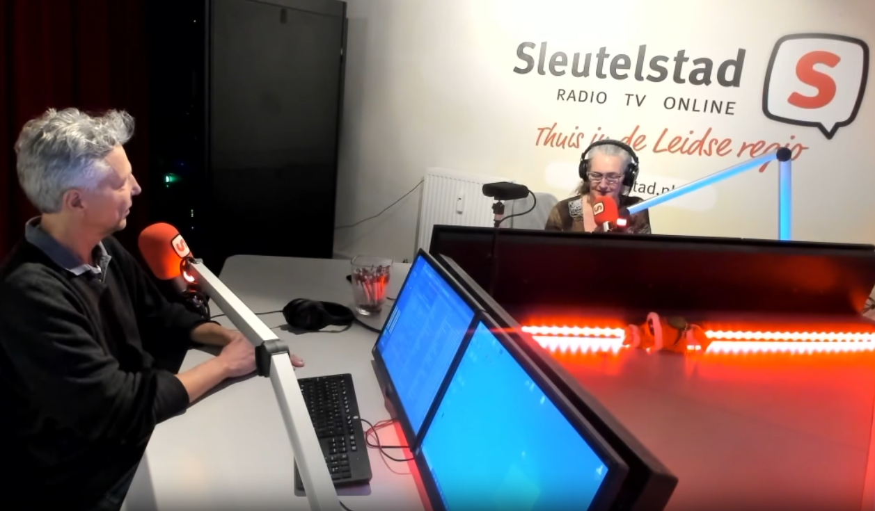 Interview Roland Koster over RijnWarmte bij radio Sleutelstad